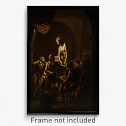 Joseph Wright of Derby - Academy by Lamplight