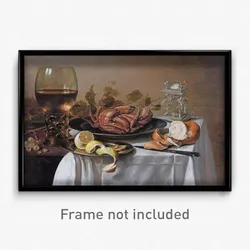 Pieter CLAESZ. - A still life with a roemer, a crab and a peeled lemon -