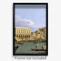 Giovanni Antonio Canal, called Canaletto - View of the Riva degli Schiavoni, Venice