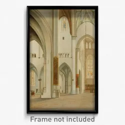 Saenredam, Pieter Jansz. - The Interior of St. Bavo, Haarlem