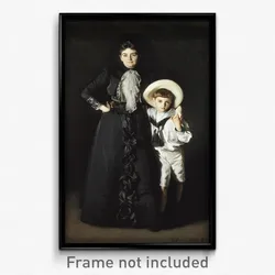 John Singer Sargent - Portrait of Mrs. Edward L. Davis and Her Son, Livingston Davis