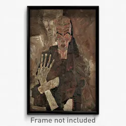 Egon Schiele - Self-Seer II (Death and Man)