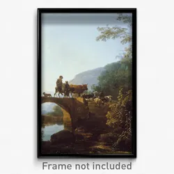 Pynacker, Adam - Bridge in an Italian Landscape