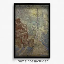 Vincent van Gogh - Night (after Millet)