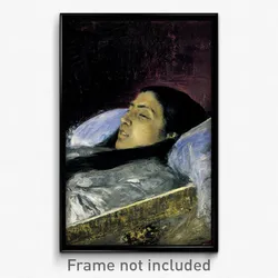 Marià Fortuny - Miss Del Castillo on her Deathbed