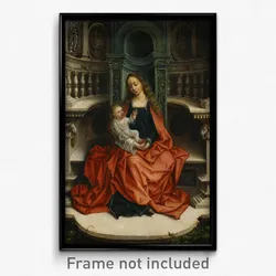 Adrian Isenbrandt - The Madonna and Child Enthroned