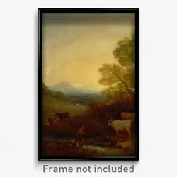 Thomas Gainsborough - Landscape with Cattle