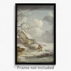 George Morland - Winter Landscape
