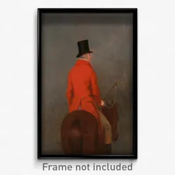Henry Calvert - Portrait of Thomas Cholmondeley, 1st Lord Delamere, on His Hunter (study for "The Cheshire Hunt at ...