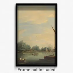 Thomas Whitcombe - The Thames at Chelsea