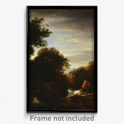 Berchem, Nicolaes Pietersz - Peasants at a Ford