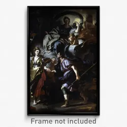 Francesco Solimena - the Royal Hunt of Dido and Aeneas