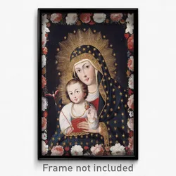 Peru - Madonna and Child with Bird