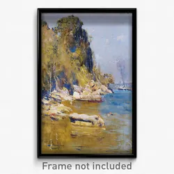 Arthur Streeton - From my camp (Sirius Cove)