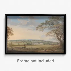 Paul Sandby - A View of Vinters at Boxley, Kent, with Mr. Whatman's Turkey Paper Mills