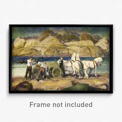 George Wesley Bellows - The Sand Cart