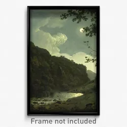 Joseph Wright of Derby - Dovedale by Moonlight