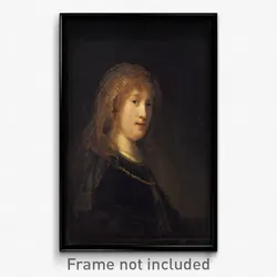 Rembrandt van Rijn - Saskia van Uylenburgh, the Wife of the Artist