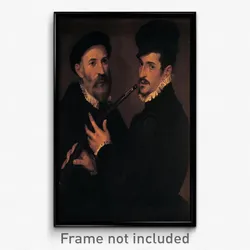 Bartolomeo Passerotti - Double portrait of musicians