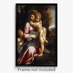Carracci, Annibale - Madonna and Child with St John