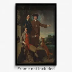 John Hamilton Mortimer - Self-Portrait with His Father and His Brother