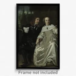 Bartholomeus van der Helst - Abraham del Court and his wife Maria de Kaersgieter