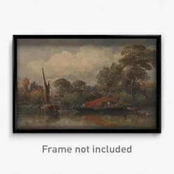 Edward William Cooke - Opposite my House at Barnes