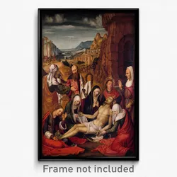 Paolo da San Leocadio - Mourning over the Dead Body of Christ