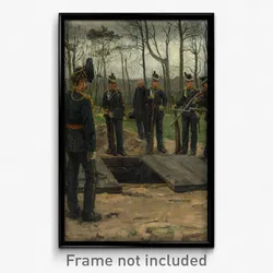 Isaac Israëls - Military funeral