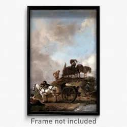 Wouwerman, Philips - Peasants in the Fields- Hay Harvest