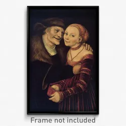 Lucas Cranach The Elder - The ill-matched couple