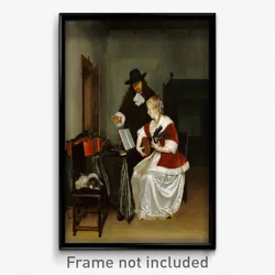 Gerard ter Borch (Dutch - The Music Lesson
