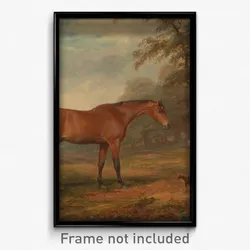 George Garrard - A Bay Horse Approached by a Stable-Lad with Food and a Halter