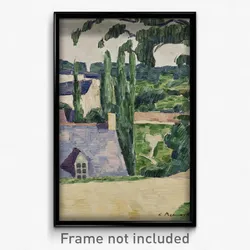 Émile Bernard - Landscape at Pont-Aven