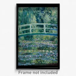 Claude Monet - Water Lilies and Japanese Bridge