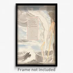 William Blake - The Poems of Thomas Gray, Design 65, "The Bard."