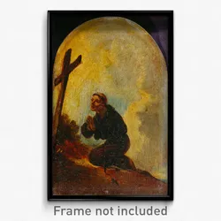 Bourgeois, Sir Peter Francis - Friar in Prayer