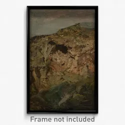 Petrus van der Velden - Rock study, Sumner