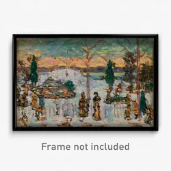 Maurice Prendergast - Snow in April