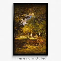Narcisse-Virgile Diaz de la Peña - Forest Scene