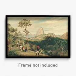 Charles Landseer - View of Sugarloaf Mountain from the Silvestre Road