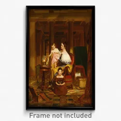 Samuel F. B. Morse - The Goldfish Bowl (Mrs. Richard Cary Morse and Family)