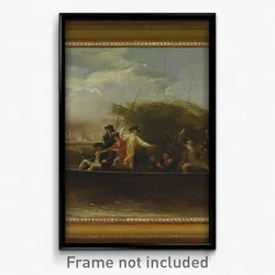Benjamin West - Gentlemen Fishing