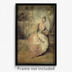 Jean-Antoine Watteau - L’Amante inquiète