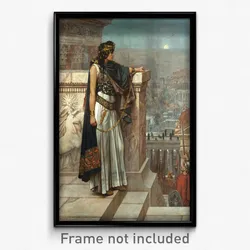 Herbert G Schmalz - Zenobia's last look on Palmyra