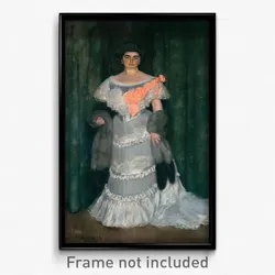 Ramón Casas - Montserrat Casas de Nieto, in Evening Dress