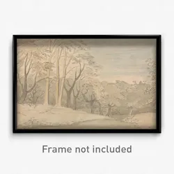 William Blake - A Woody Landscape