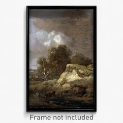 Wijnants, Jan - Landscape with Cow drinking