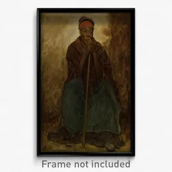 Eastman Johnson - Dinah, Portrait of a Negress