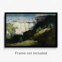 Arthur Streeton - Malham Cove